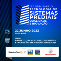 19º Seminário Tecnologia de Sistemas Prediais